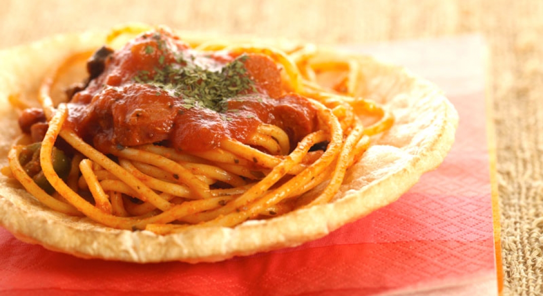 Pasta on the CoCo plate COCO FOODS